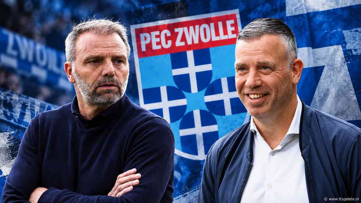 PEC Zwolle zoekt nieuwe trainer: drie realistische kandidaten op een rij