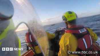 Four people rescued due to rising tides