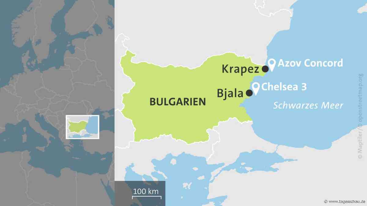Schwarzes Meer: Erneut Frachter vor bulgarischer Küste gesunken
