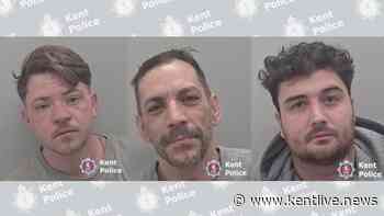 Three men jailed after elderly couple attacked in Medway house burglary