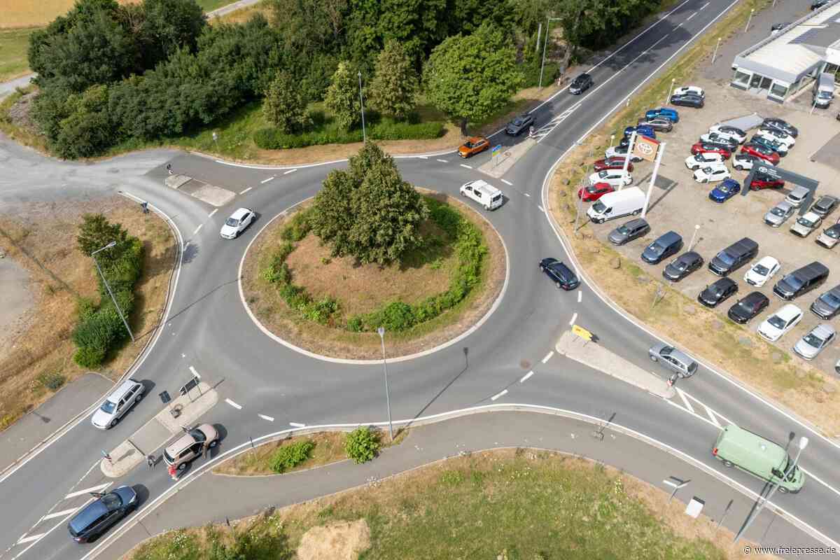Unfall an der Schöpsdrehe sorgt für Verkehrsbehinderungen in Richtung Syrau