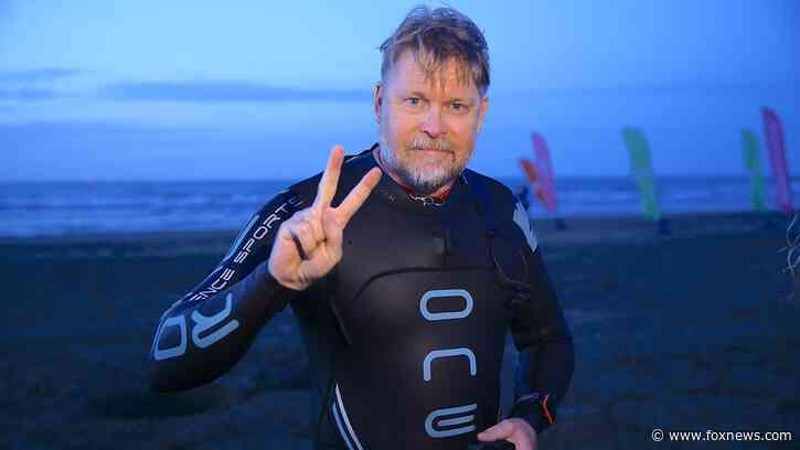 British adventurer returns home after 28-year walk around the world