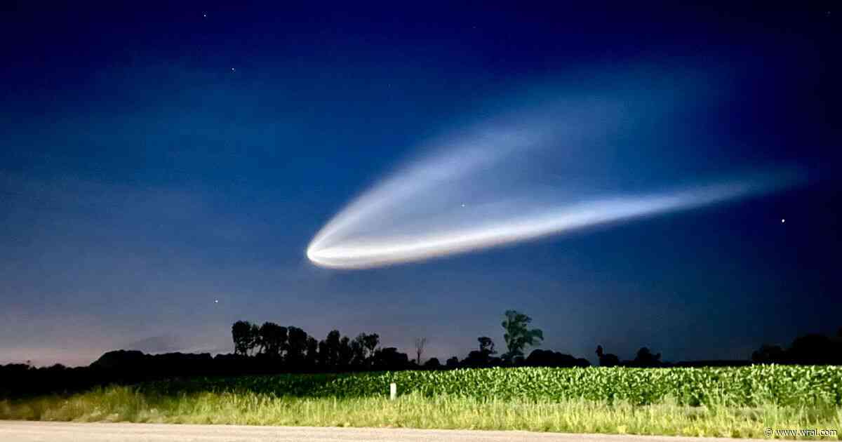 Look up: SpaceX launch may be visible in NC skies Tuesday morning