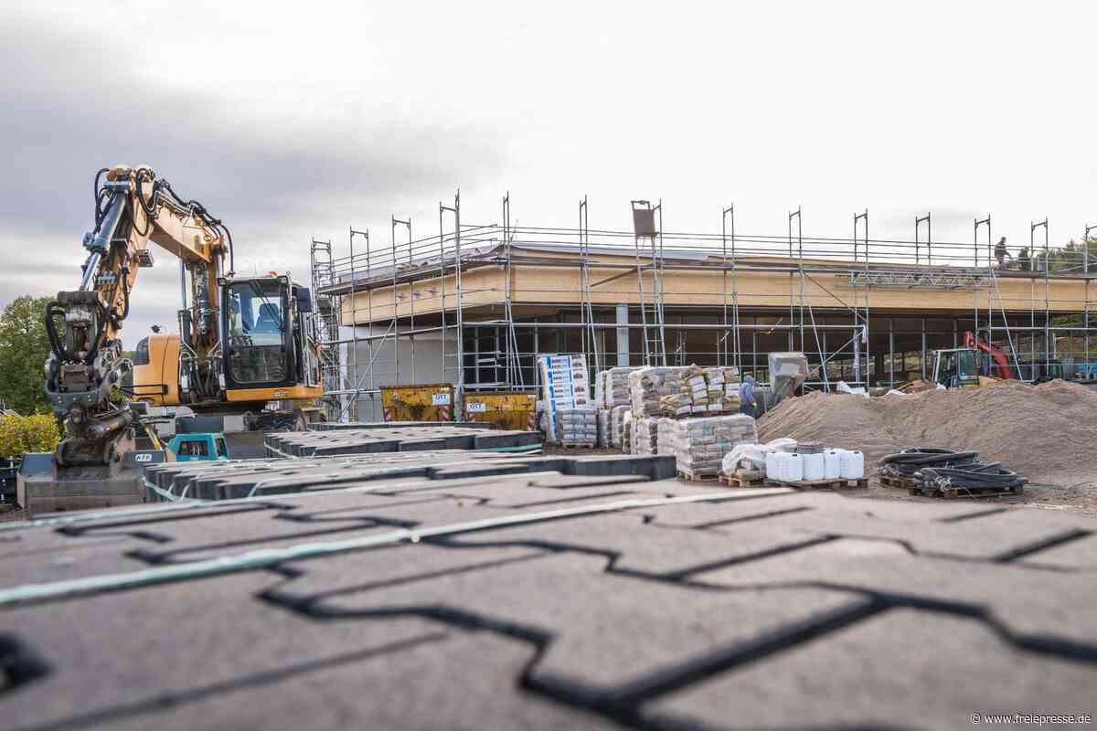 Neuer Aldi-Markt im Erzgebirge: So laufen die Bauarbeiten