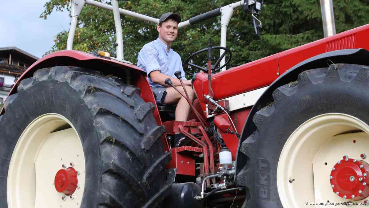 Jugendlicher restauriert Kult-Traktoren: So hat der Allgäuer sein Herz an die Oldtimer verloren
