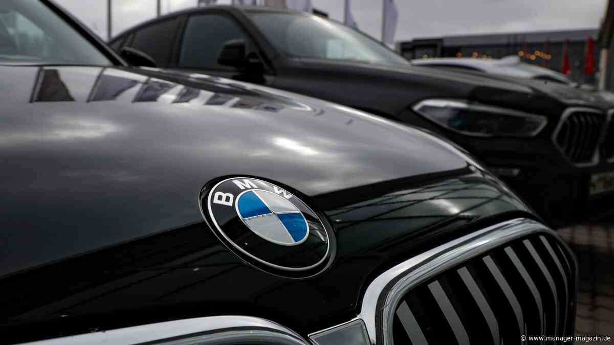 BMW: Absatz in China sinkt um fast ein Viertel – Elektroautos stützen Europa