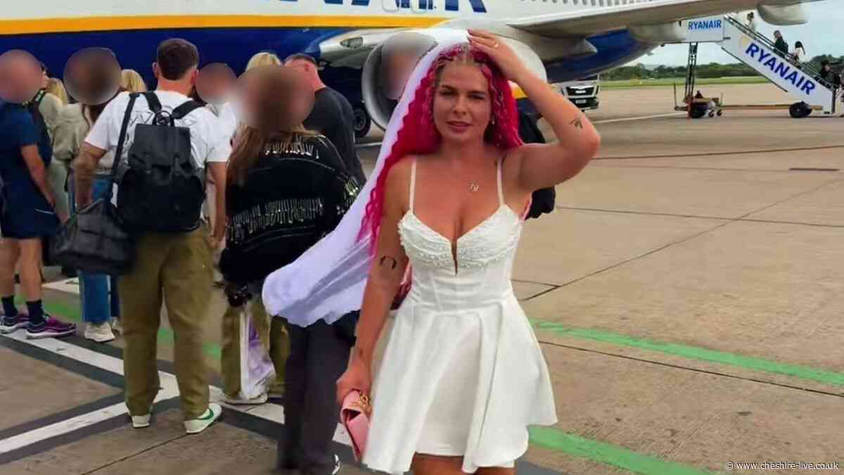 'I had a 15-minute wedding then was in Ibiza hours later dancing in my dress'