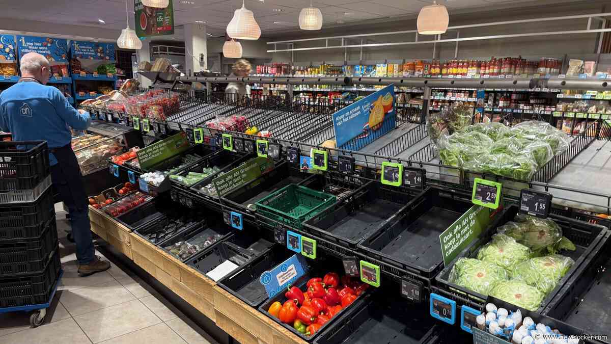Albert Heijn probeert winkels draaiende te houden met beperkte bevoorrading, medewerkers houden hart vast voor komende dagen