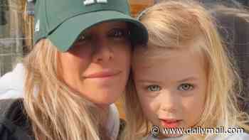 Chloe Madeley issues a warning as she reveals a 'rogue' firework 'exploded' in her daughter's face