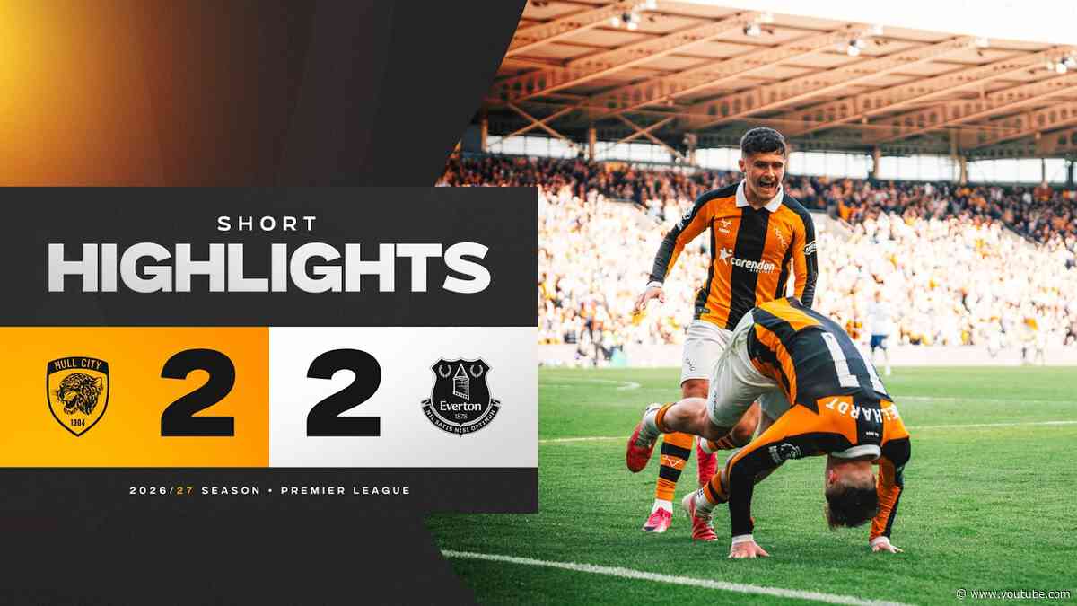 Points Shared in a Thriller at the MKM! Hull City 2-2 Everton | Premier League Highlights