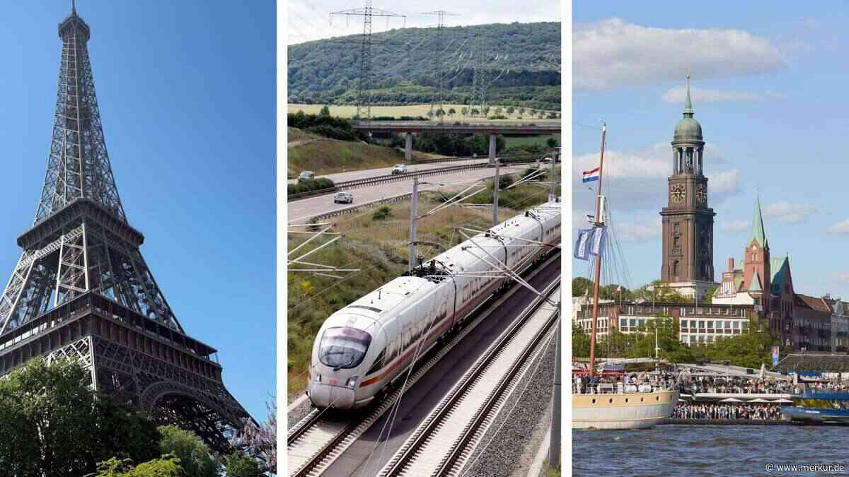 Neuer Bahnfahrplan: Schneller zum Eiffelturm und an die Reeperbahn