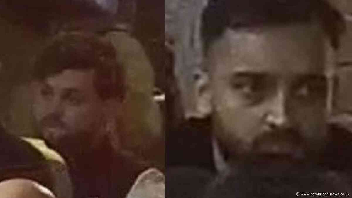 Call 101 if you recognise men wanted in connection with Peterborough robbery