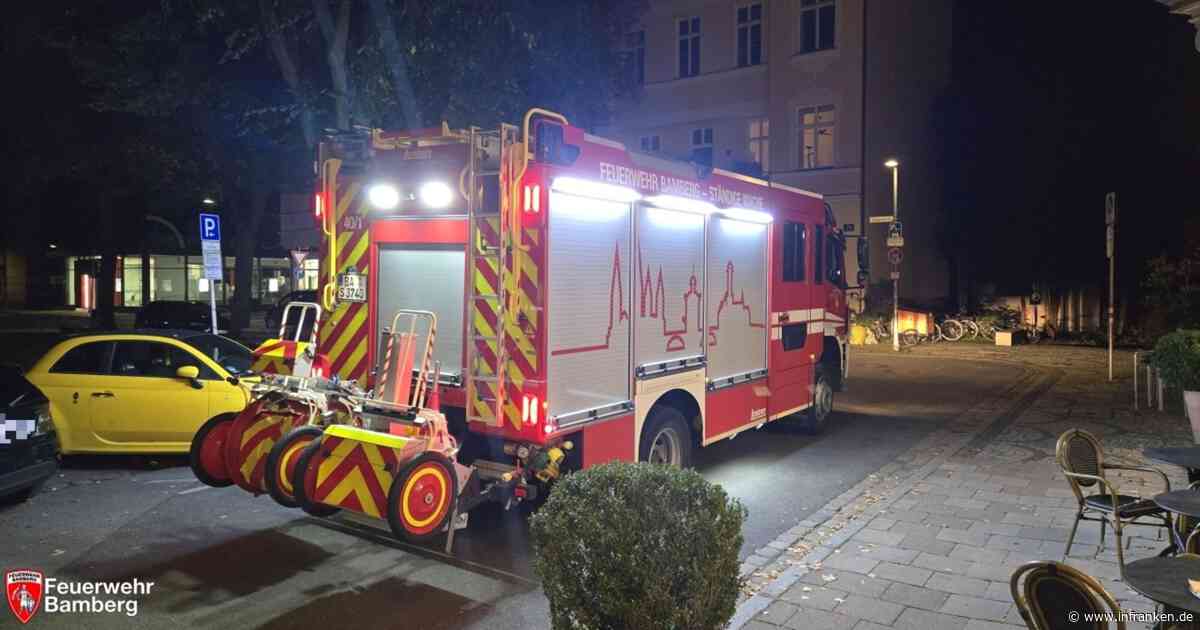 Feueralarm in Bamberger Hotel zwingt alle Gäste in der Nacht nach draußen