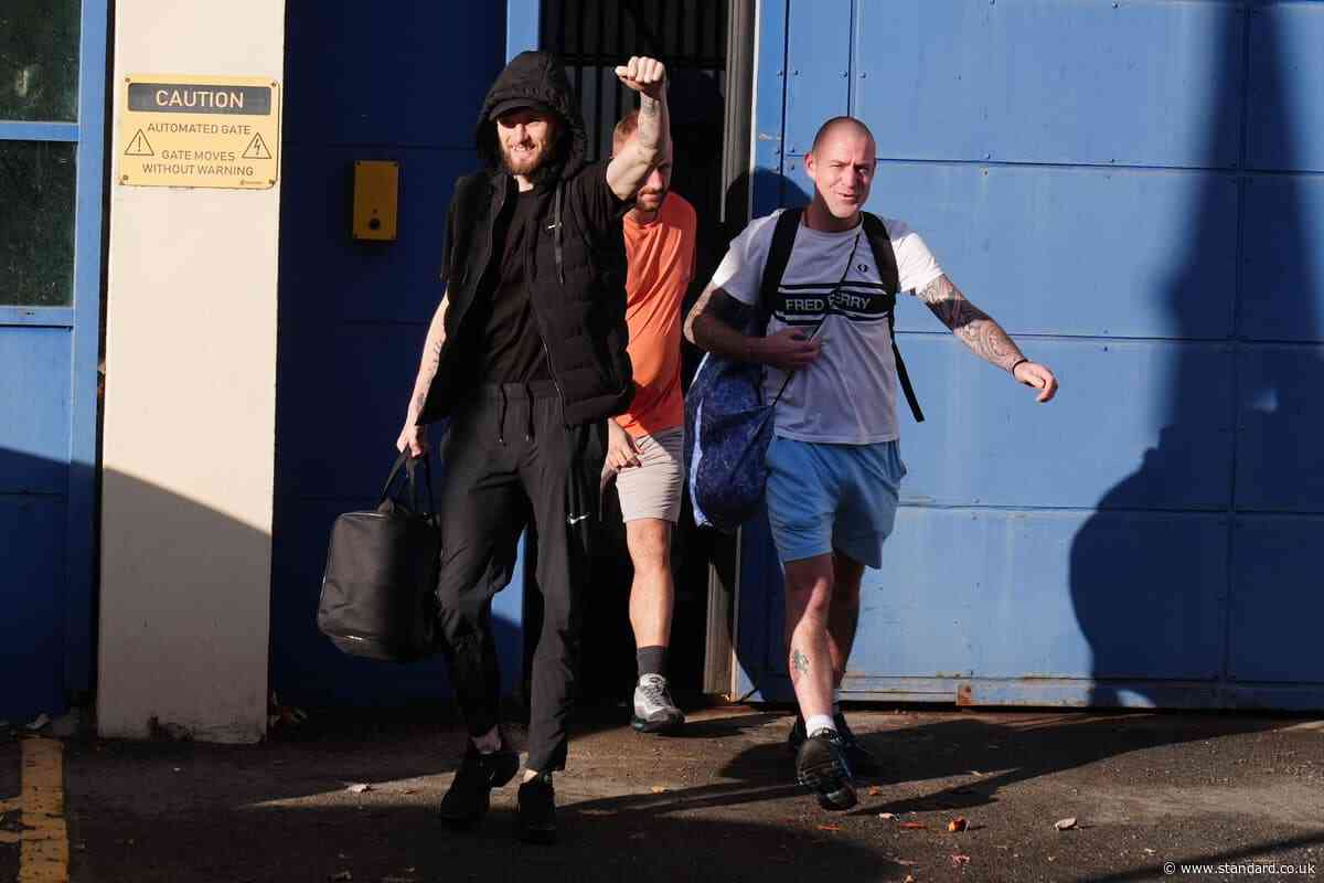 Prisoners cheer as second phase of early release scheme begins
