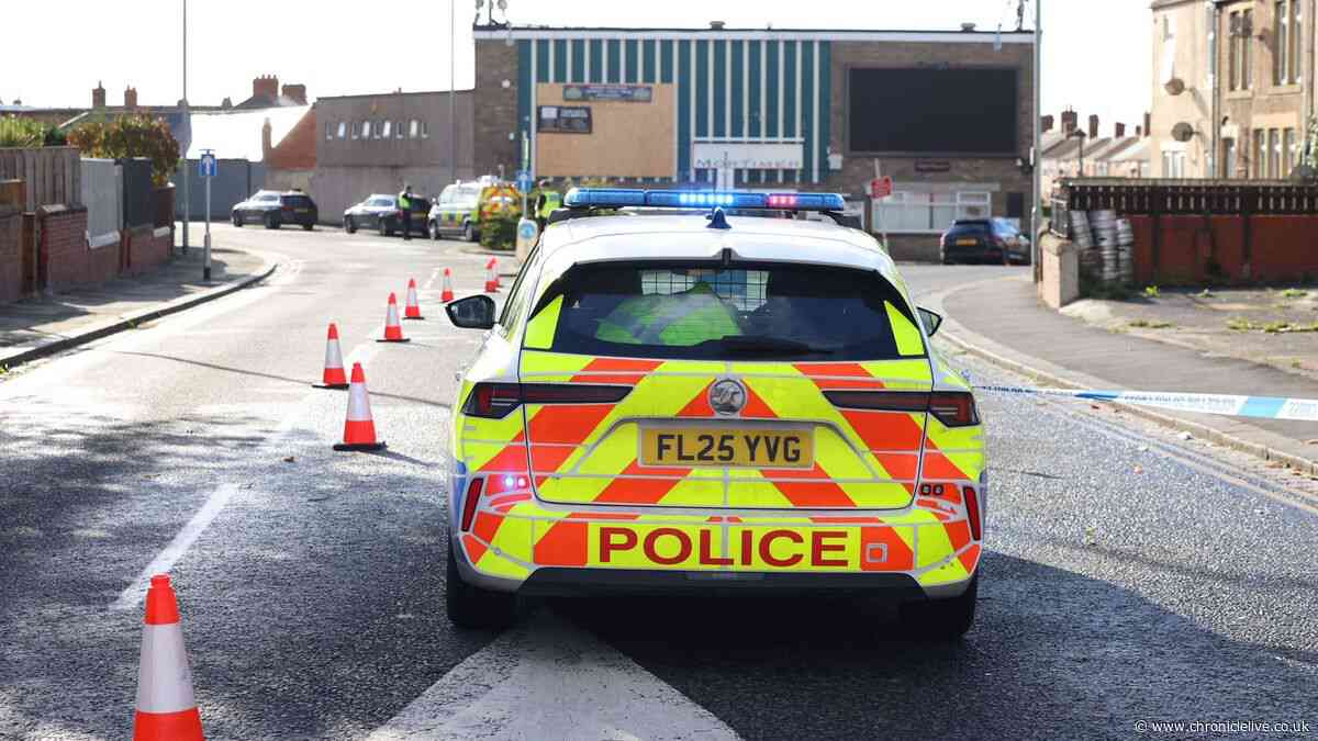 Ashington crash LIVE: Police cordon after car smashes into club with air ambulance called