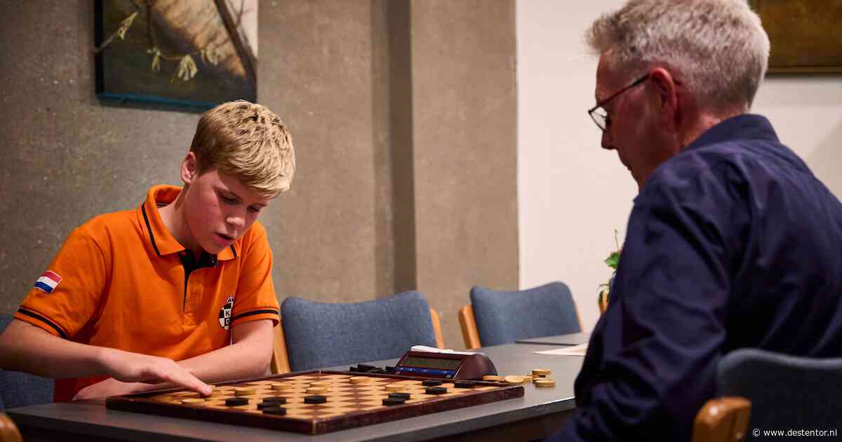 Rodin (12) mag dammen op wereldtoneel: ‘Oudere tegenstanders willen niet van mij verliezen’