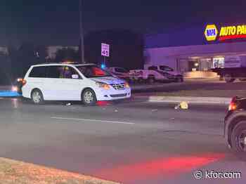 Major OKC Police presence after person is hit by car in NW OKC