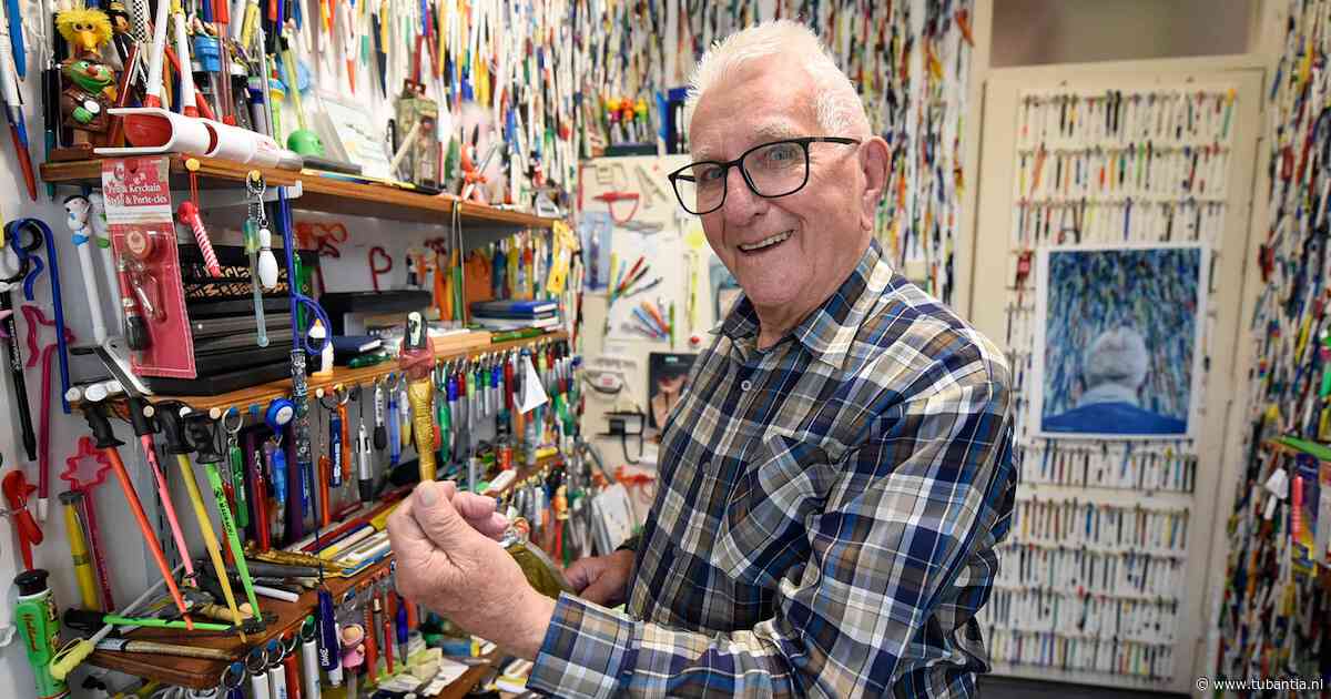 Alex (91) heeft 307.050 pennen en kan niet stoppen met verzamelen: ‘Elke gek heeft zijn gebrek’