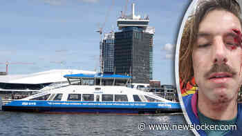 Wiljan (38) werd aangevallen door beveiligers toen hij op de pont wachtte: ’Geen idee wat de aanleiding was’