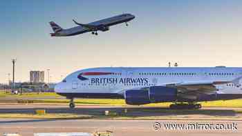 British Airways flight makes sudden mid-air U-turn over 'crack' as emergency declared