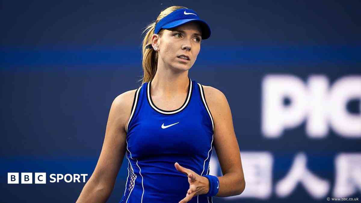 Boulter beaten by Shnaider in Wuhan