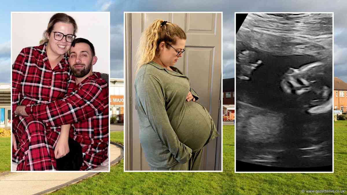Redcar mum's heartbreak at loss of baby girl after heart-rate monitoring machine switched to silent