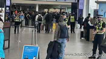 Police presence at Bristol Airport explained