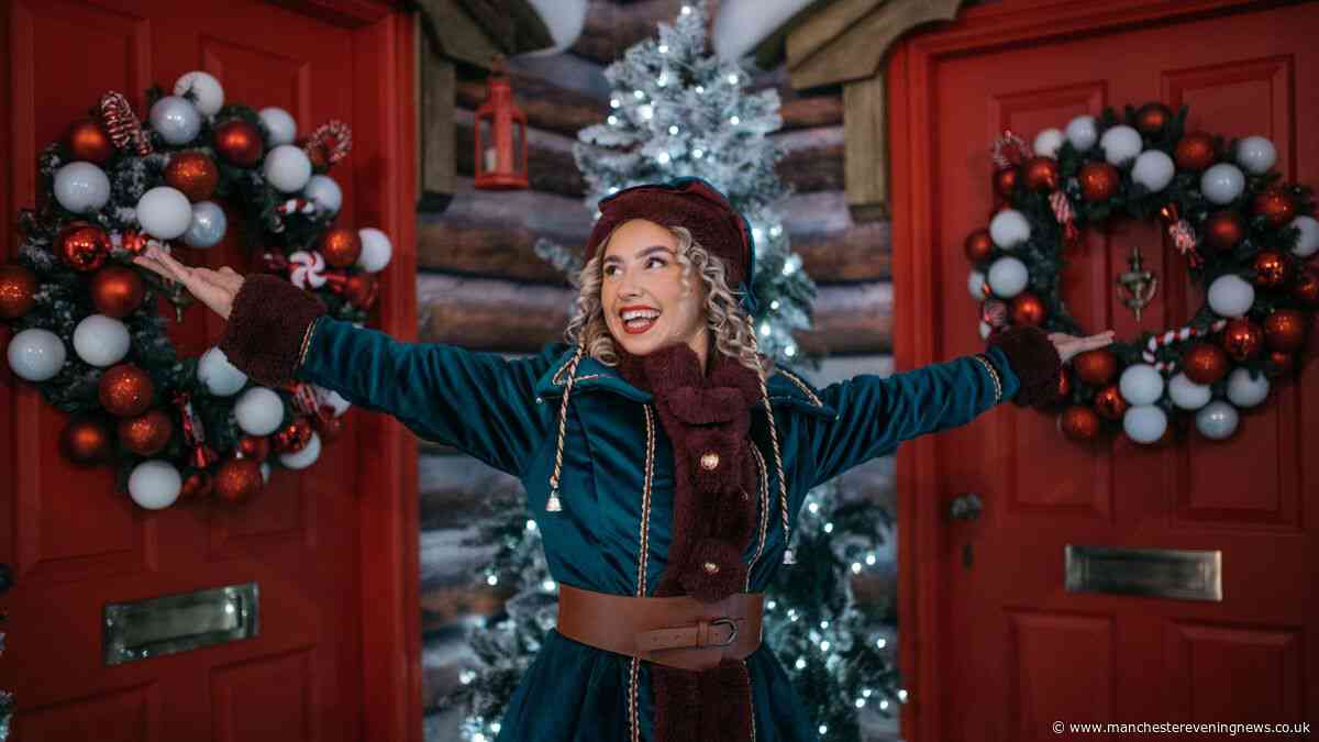 Manchester city centre's first major Christmas grotto in years gives families a glimpse of what to expect