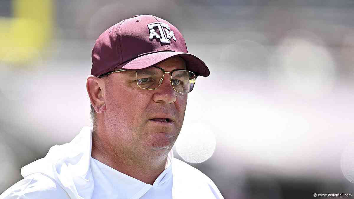Texas A&M coach issues groveling apology after calling his own fanbase a 'cesspool' in bizarre postgame rant
