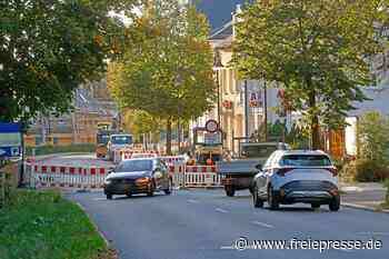Sperrung in Oberlungwitz wird in den Ferien größer und dauert danach länger