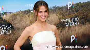 Jennifer Garner takes the plunge in patterned swimsuit in quirky new photo