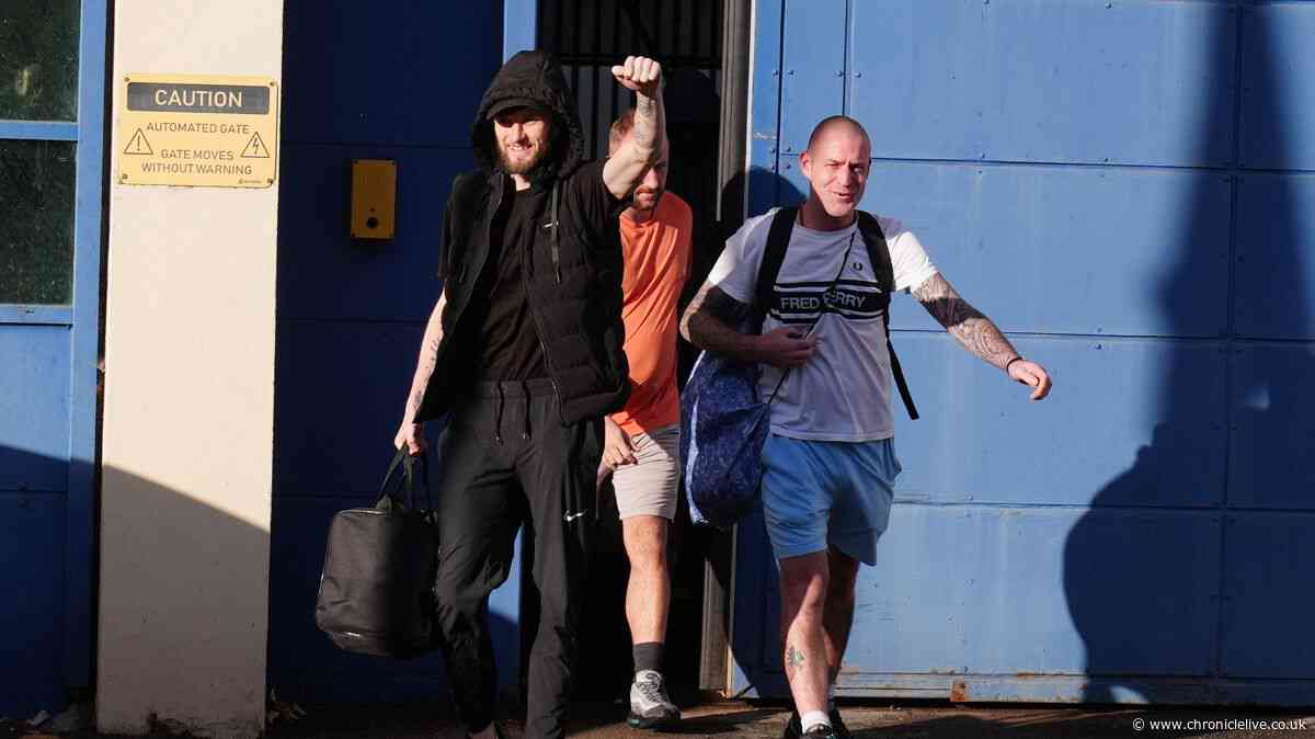 'Belta!' - Prisoners celebrate early HMP Durham release under Andy Burnham scheme