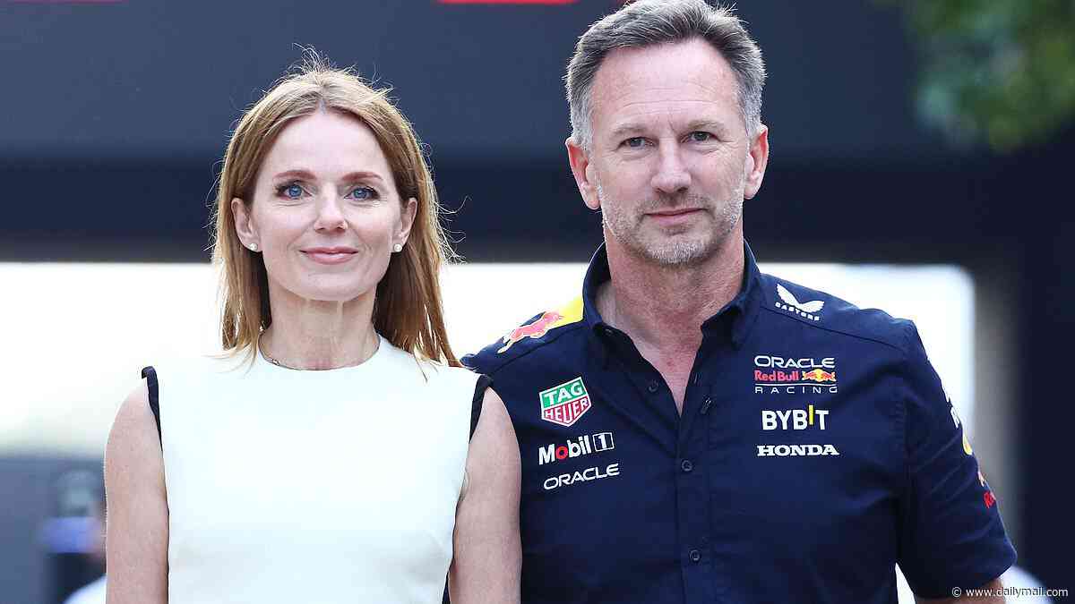 Christian Horner calls Red Bull sacking - with £67m pay-out - 'brutal' after his ex-wife died just a week before, as he hails new wife Geri Halliwell for helping him through his sex texts scandal