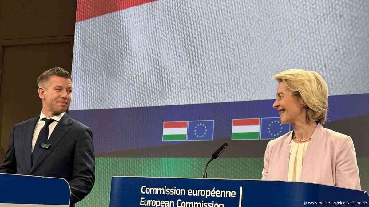 EU gibt nach Machtwechsel in Ungarn 4,2 Milliarden Euro frei