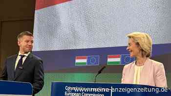 EU gibt nach Machtwechsel in Ungarn 4,2 Milliarden Euro frei