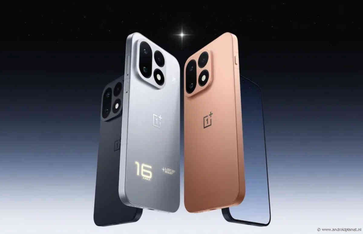 OnePlus 16 officieel: gigantische accu gaat aan onze neus voorbij