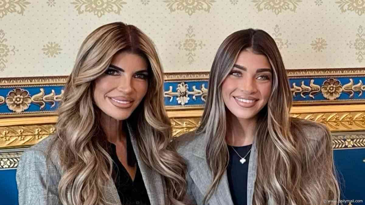 RHONJ star Teresa Giudice joins daughter Gia at White House event as Trump official gives update on deported ex Joe's pardon bid