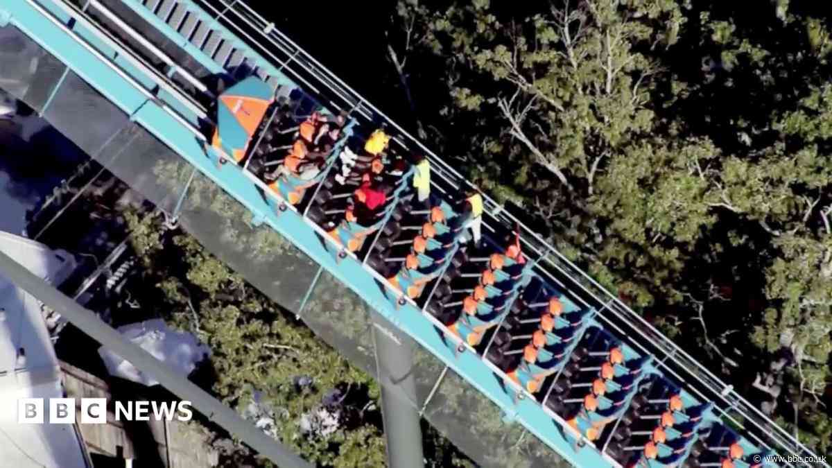 One dead and several hurt after rollercoaster incident at US amusement park