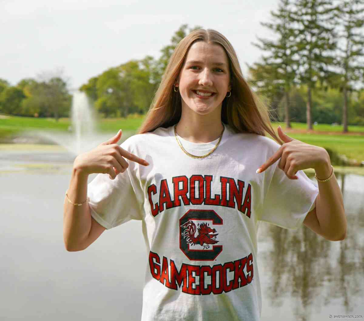 BOTR Distance Freestyler Ella Hafner Verbally Commits to South Carolina for Fall 2028