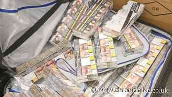 More than £1 million worth of suspected illegally imported cigarettes and tobacco seized in North East raid