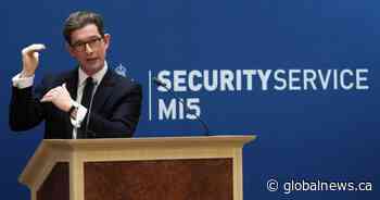 Iran and Russia targeting Britain with hybrid methods, UK spy chief says