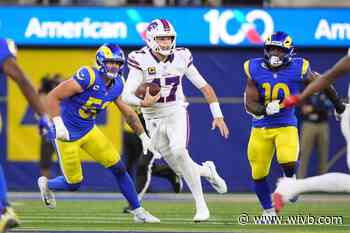 Josh Allen's 121 rush yards was second-highest of career
