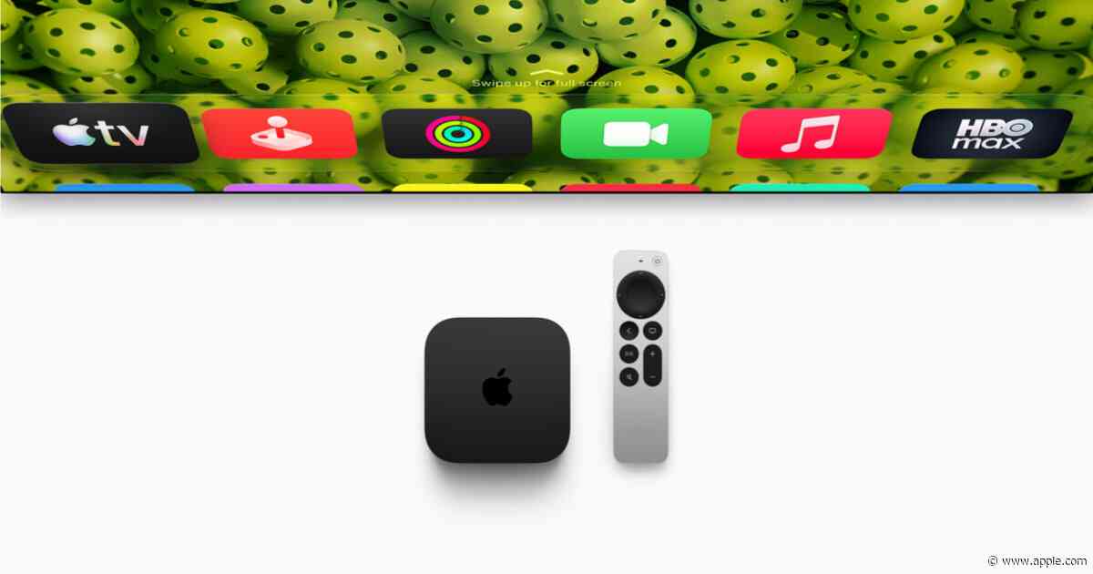 Apple unveils the new Apple TV 4K, supercharged by Siri AI