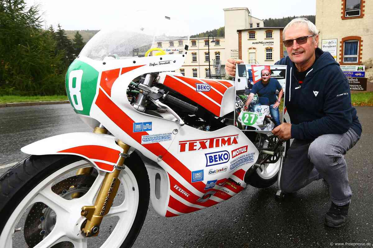 Rennsportlegende gedenkt Freund bei emotionalem Treffen im Erzgebirge