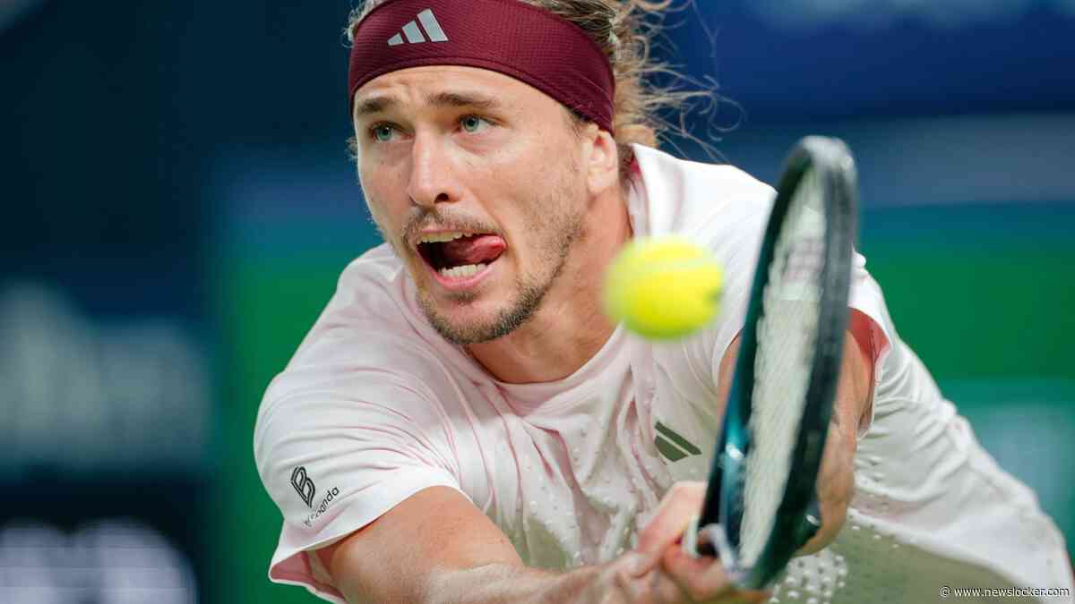 Alexander Zverev komt dag na fantastisch nieuws goed weg in Shanghai: ’Ik heb speciale uren achter de rug’