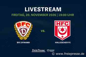 Regionalliga Nordost im Livestream: BFC Dynamo gegen Hallescher FC