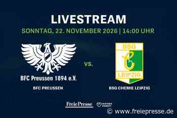 Regionalliga Nordost im Livestream: BFC Preussen gegen Chemie Leipzig