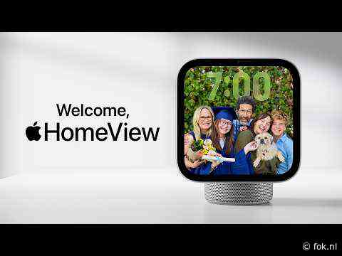 Apple onthult HomeView, slim display voor in huis