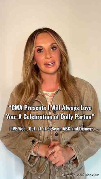 In a world where we need more love, @DollyParton is the love 🤍🦋 #carlypearce