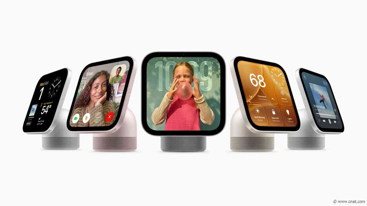 Apple Welcomes HomeView Smart Speaker With Apple Watch-Shaped Screen